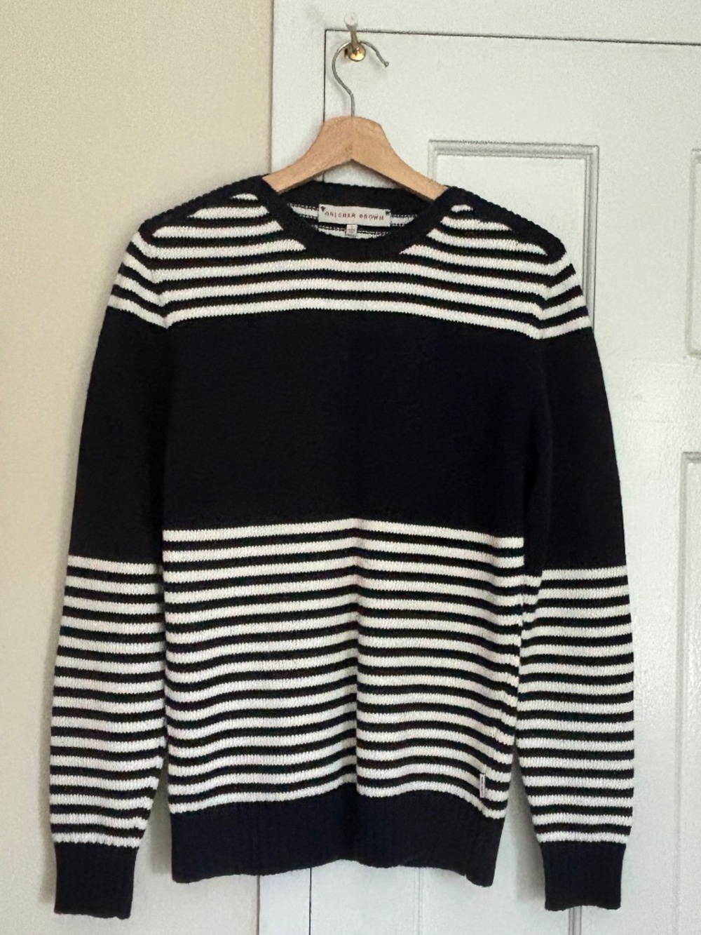 Orlebar Brown Cotton Nautical Striped Sweater